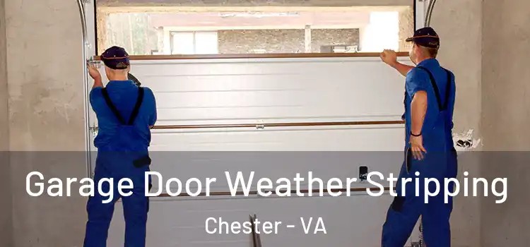  Garage Door Weather Stripping Chester - VA